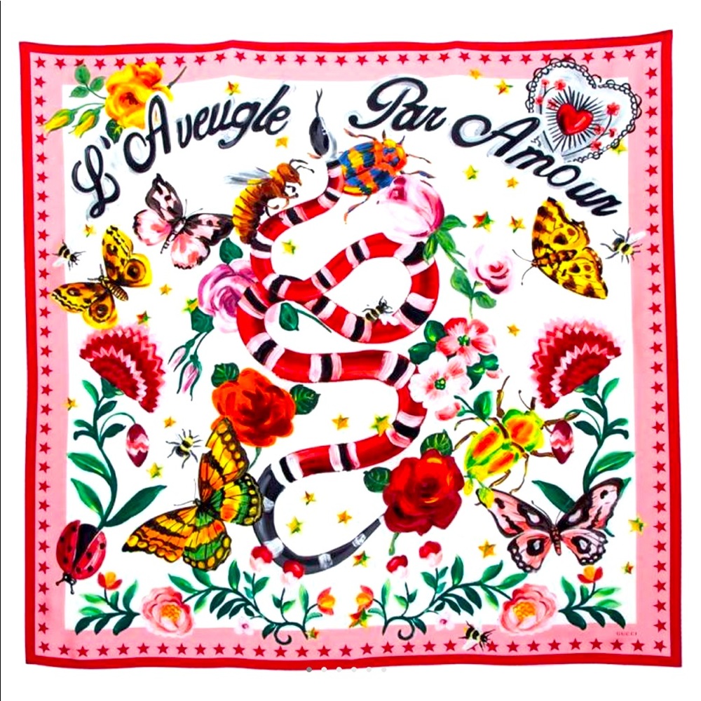 COPY - NWT✨GUCCI✨MAISON DE LAMOUR Scarf 💋